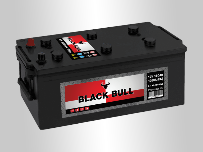 Black Bull 12V 180AH +L