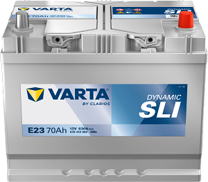 AKUMULATOR 12V-70AH L/D+ ASIA E23 VARTA DYNAMIC SLI