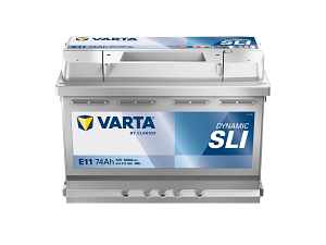 AKUMULATOR 12V-74AH L/D+ E11 VARTA DYNAMIC SLI