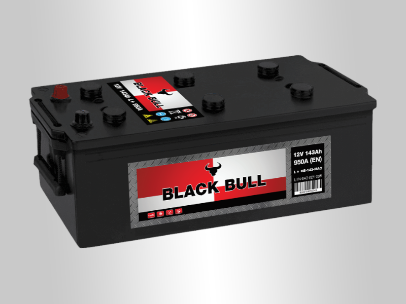 Black Bull 12V 143AH +L