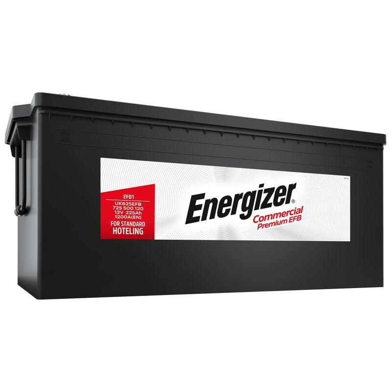 ENERGIZER Commercial Premium EFB 12 V 225 Ah +L