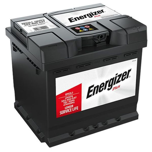 ENERGIZER Plus 12 V 52 Ah +D