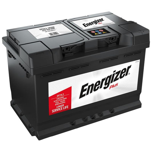 ENERGIZER Plus 12 V 74 Ah +D
