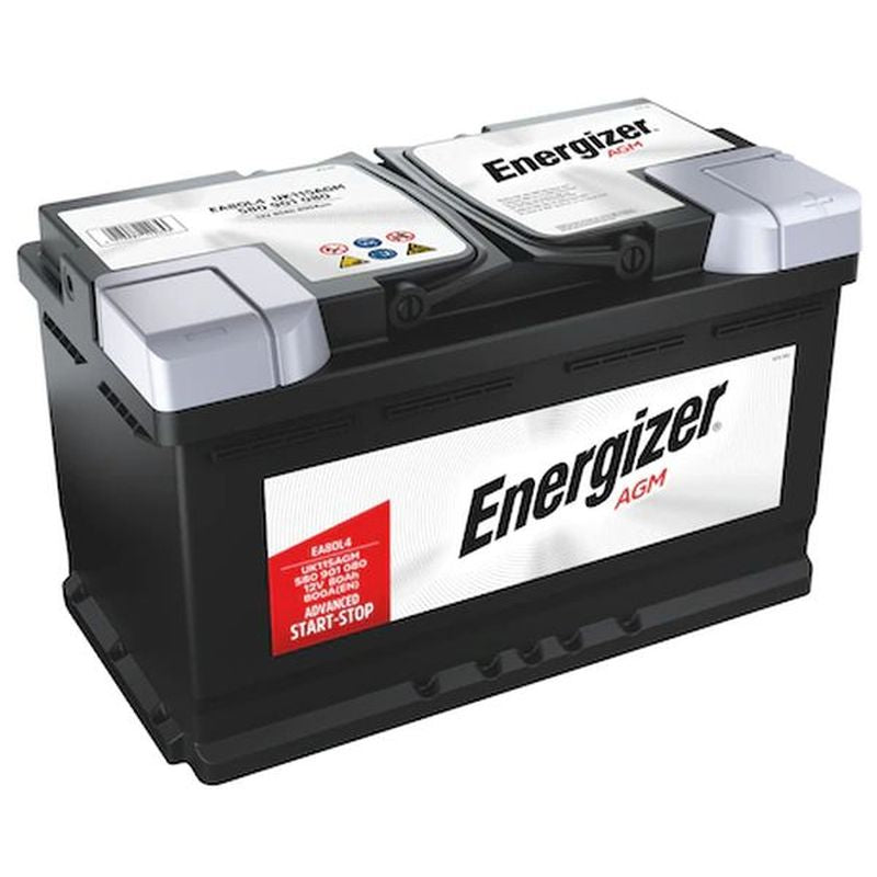 ENERGIZER Premium AGM 12 V 80 Ah +D