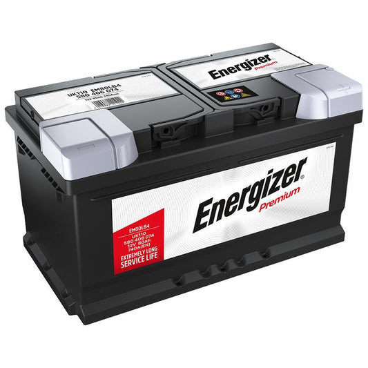 ENERGIZER Premium 12 V 80 Ah +D