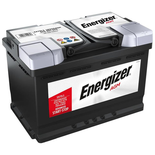 ENERGIZER Premium AGM 12 V 70 Ah +D