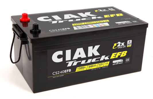 AKUMULATOR 12V-240AH L+ EFB CIAK STARTER