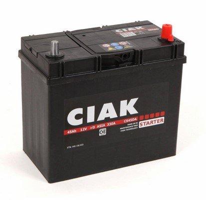 AKUMULATOR 12V-45AH L/D+ ASIA CS45DA CIAK STARTER