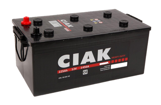 AKUMULATOR 12V-225AH L+ VVV CIAK TERETNI