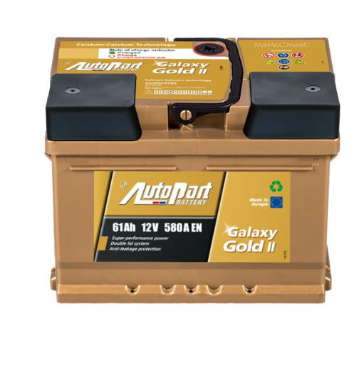 AKUMULATOR 12V-61AH D+ GALAXY GOLD